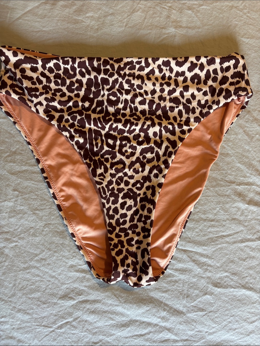 J Crew Leopard Print Bikini Bottom - brown and cream - Picture 3 of 6